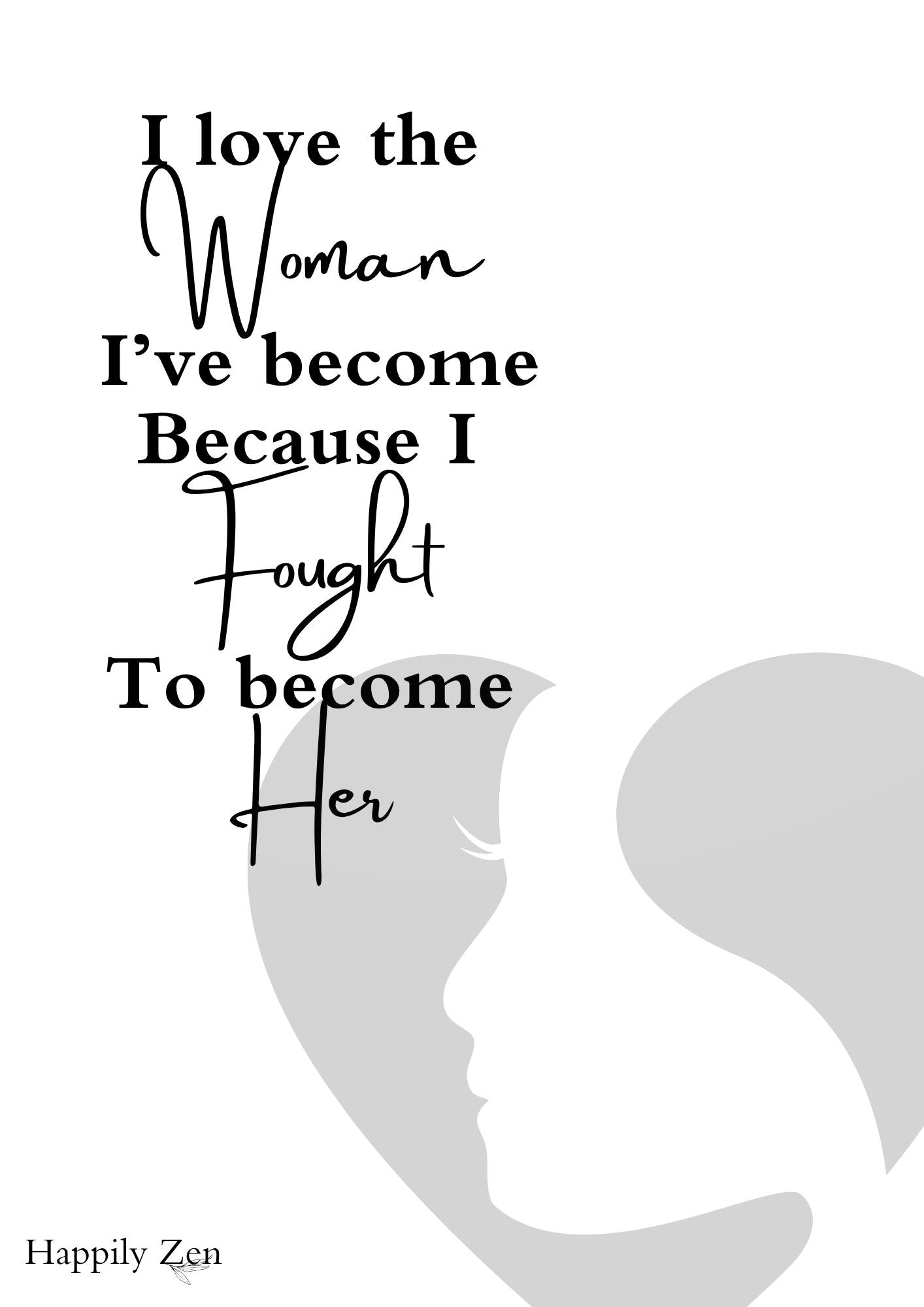 I love the....Digital Download-Happily Zen
