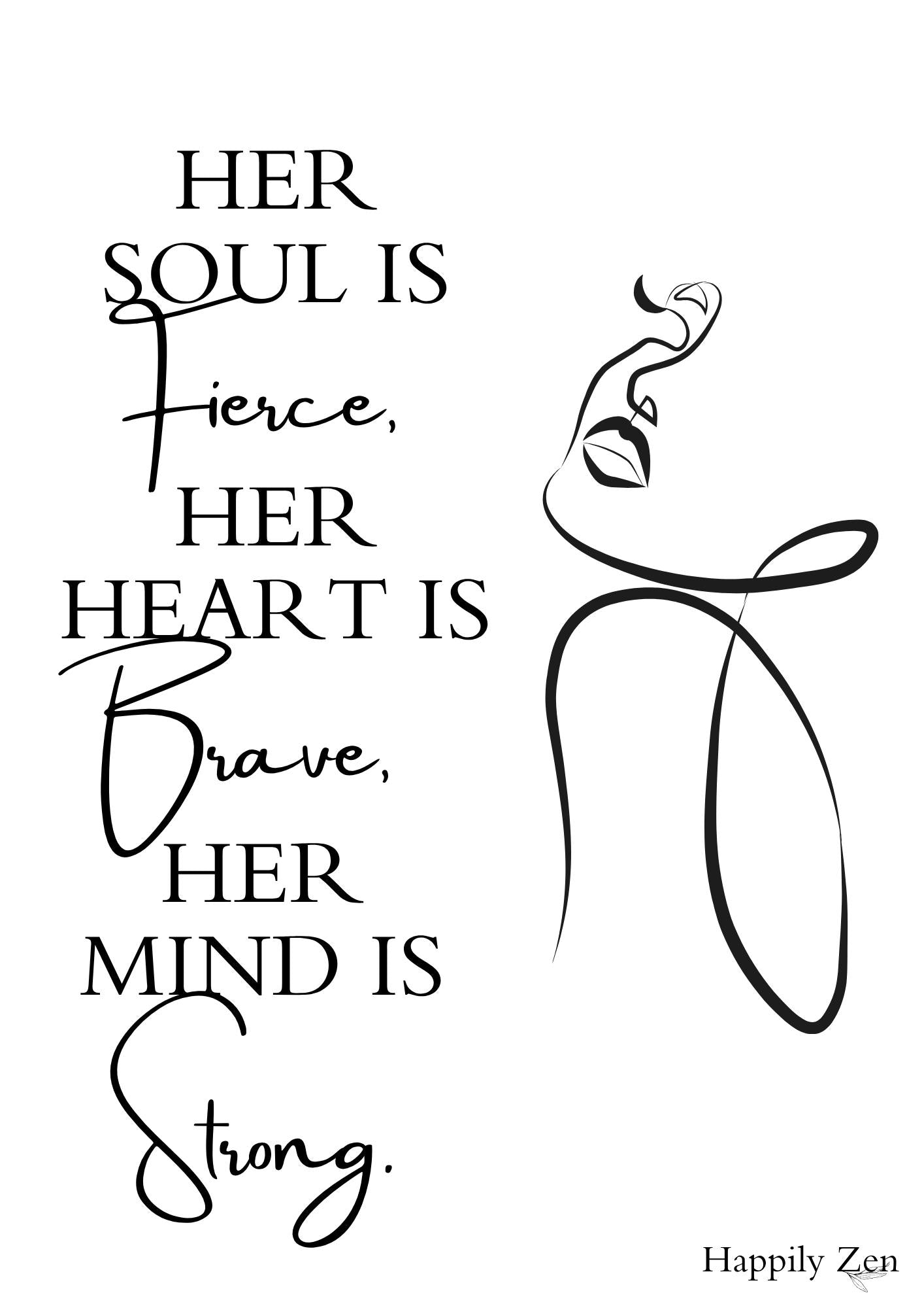Her soul is...Digital Download-Happily Zen