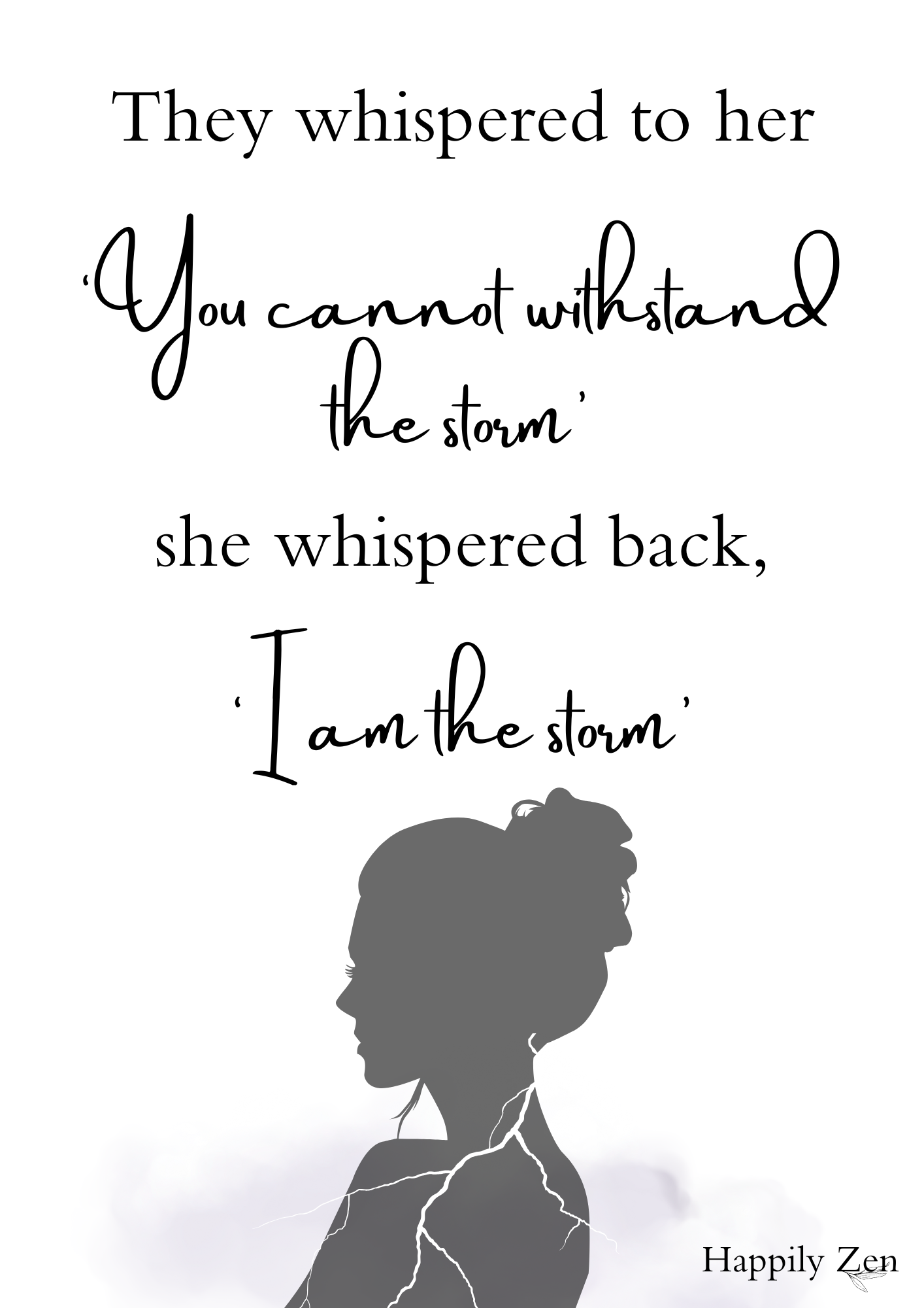 They whispered to her...Digital Download