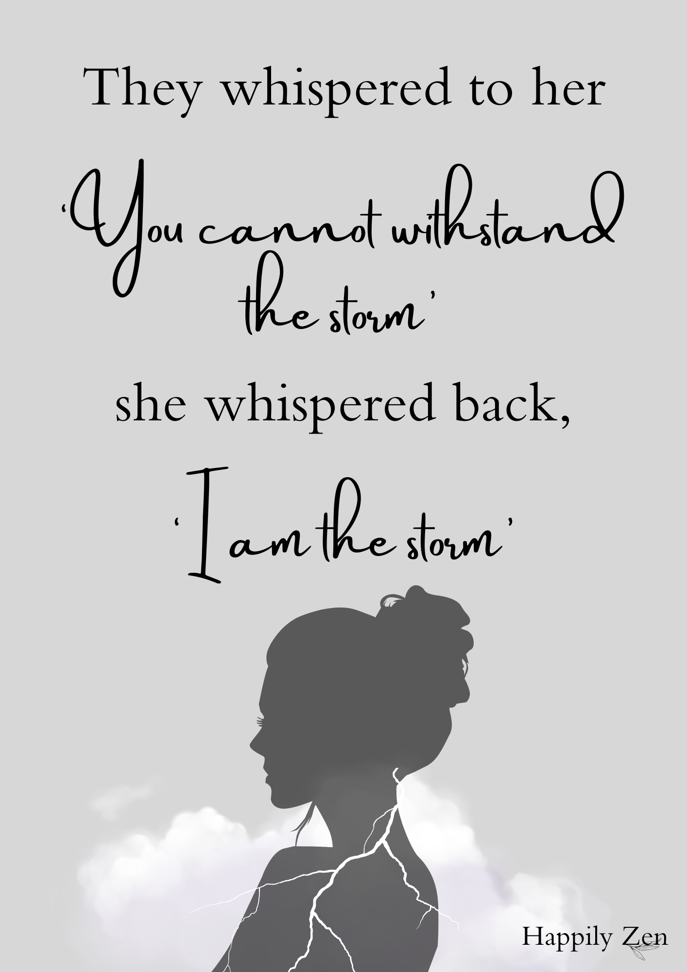 They whispered to her...Digital Download