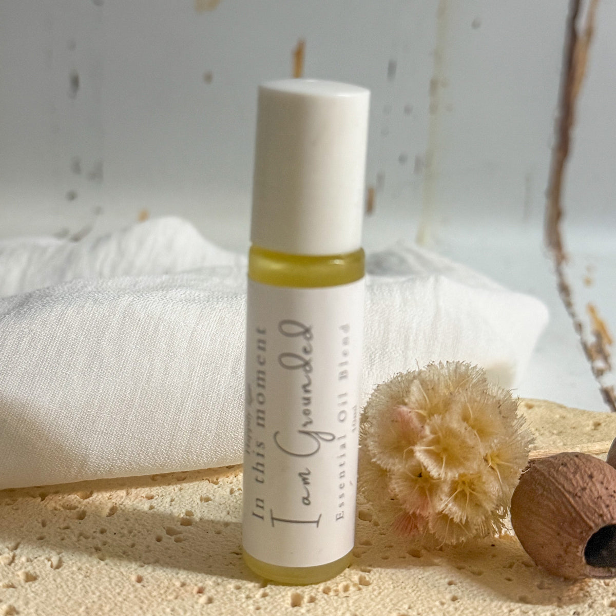 I Am Grounded Essential Oil Roller #1413-Happily Zen