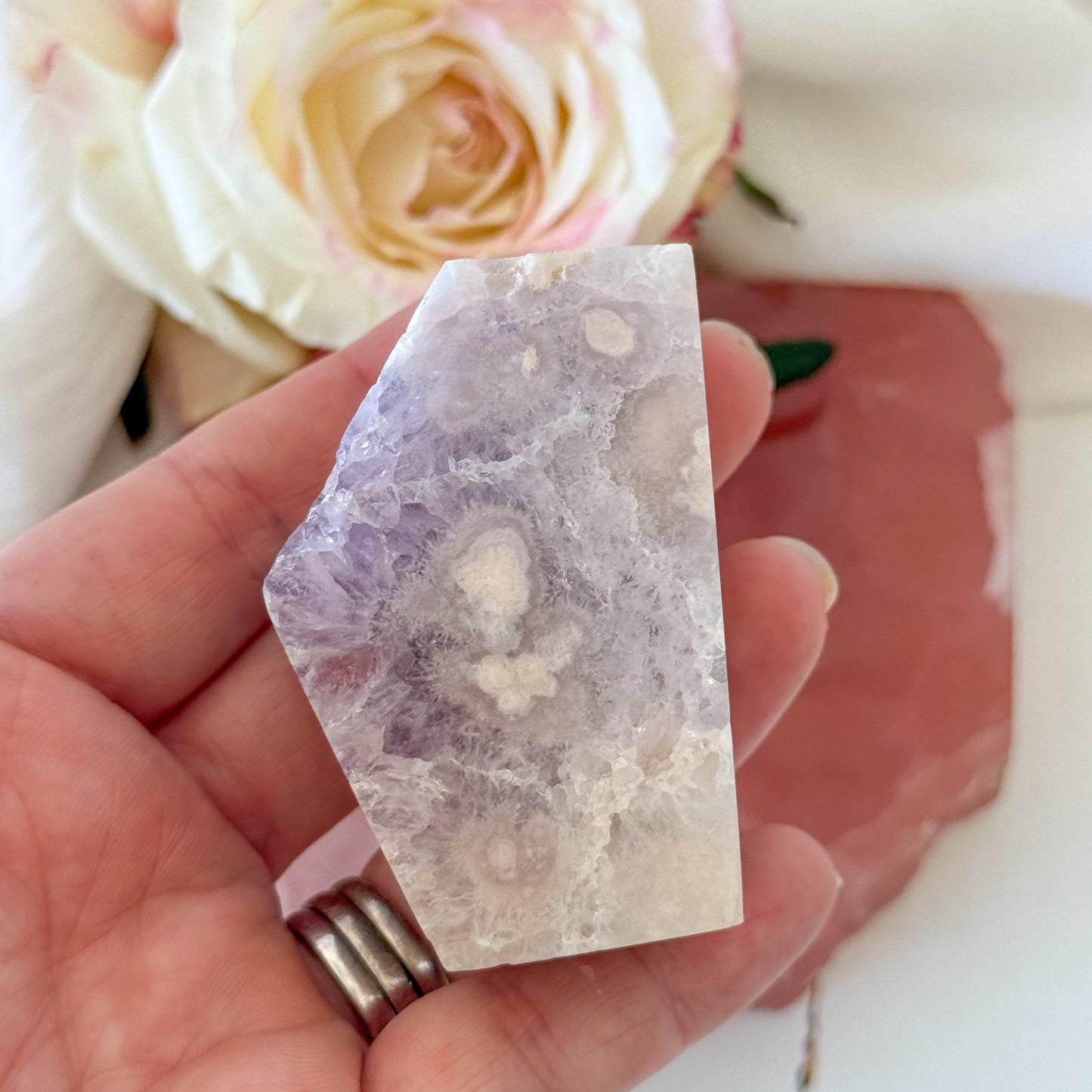 Pink Amethyst Freeform #1138-Happily Zen