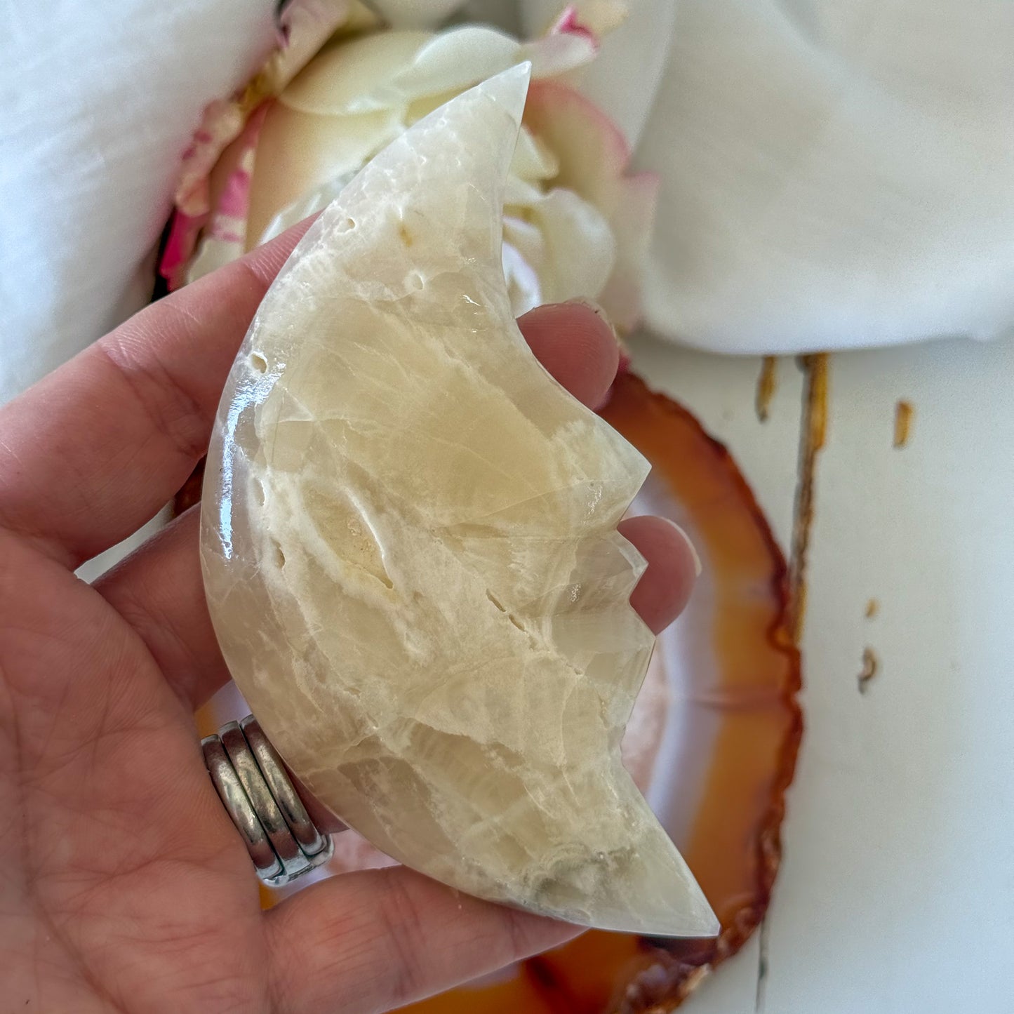Aragonite Moon #1095
