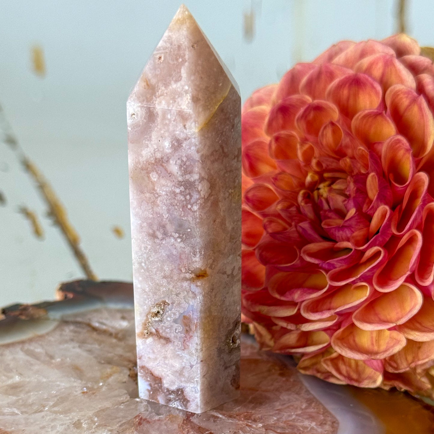Flower Agate Tower #1111