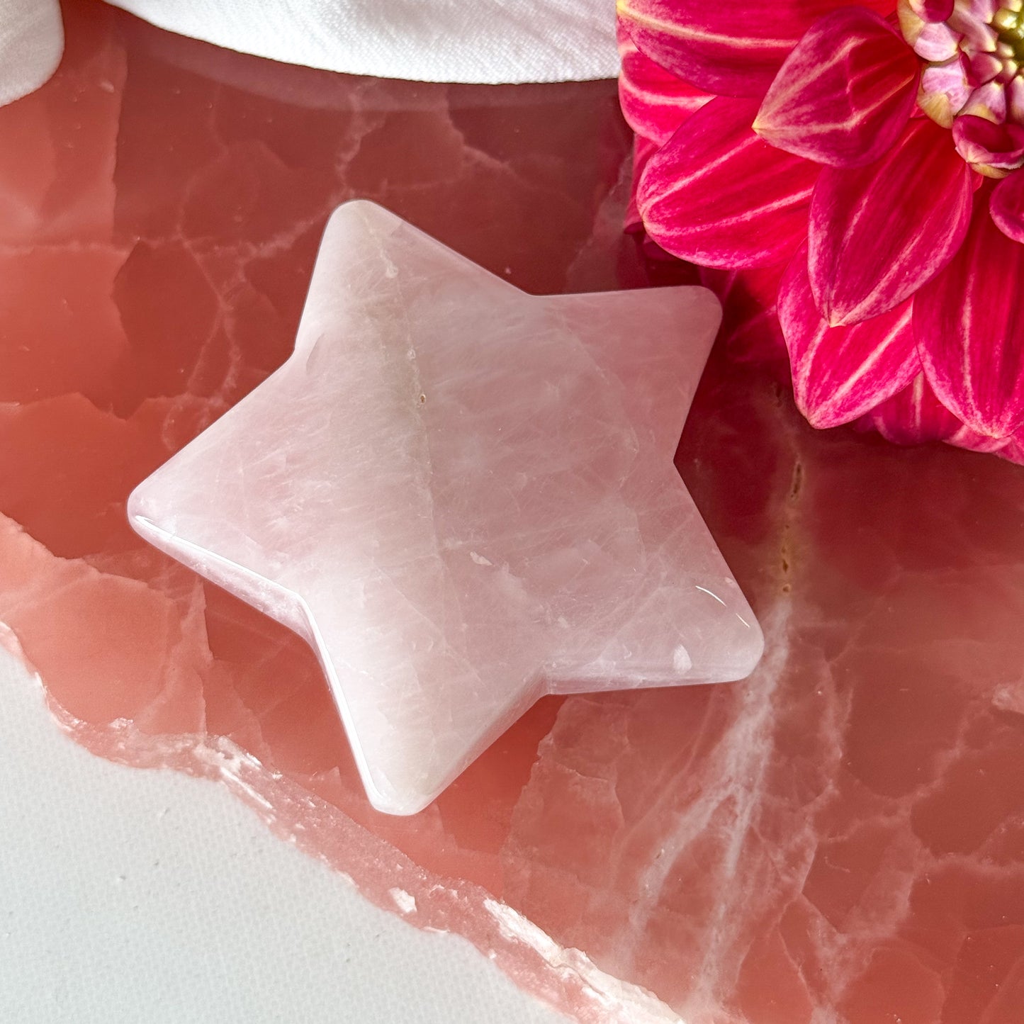 Rose Quartz Star #1120
