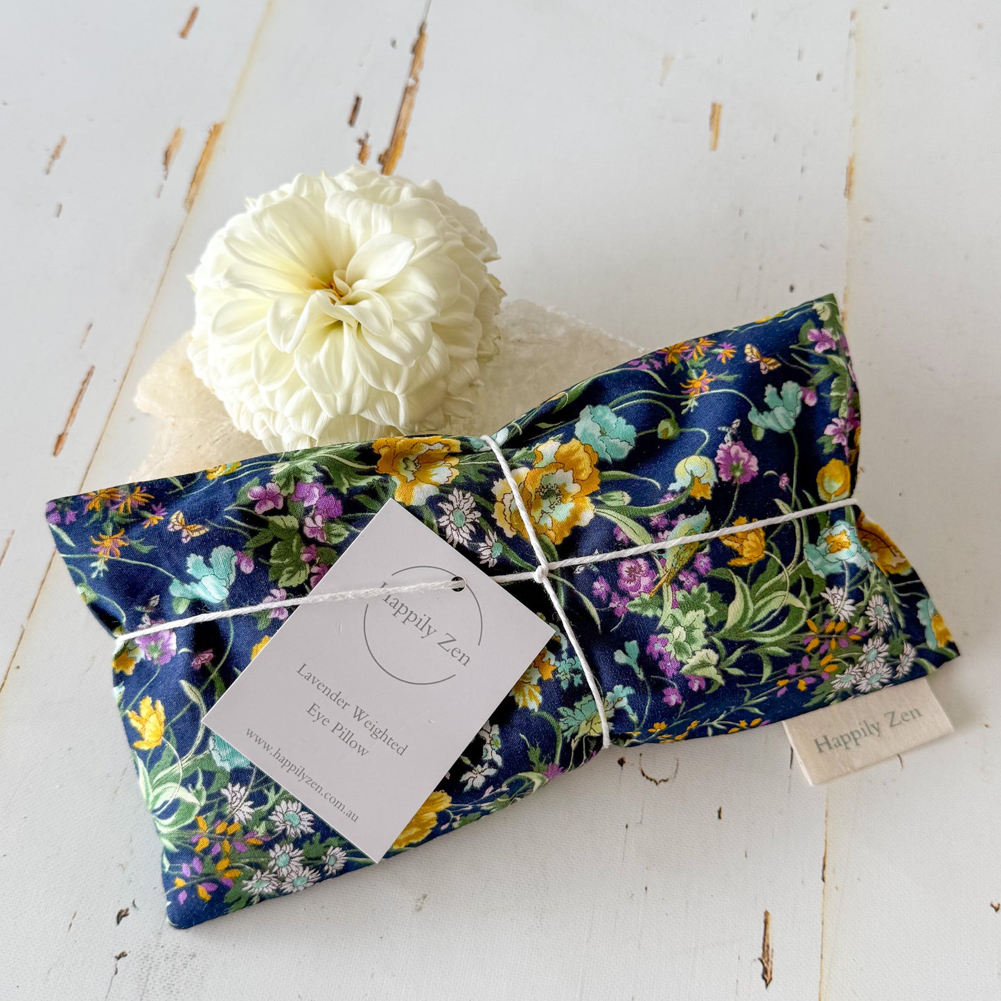 Aromatherapy Weighted Eye Pillow #1032-Happily Zen