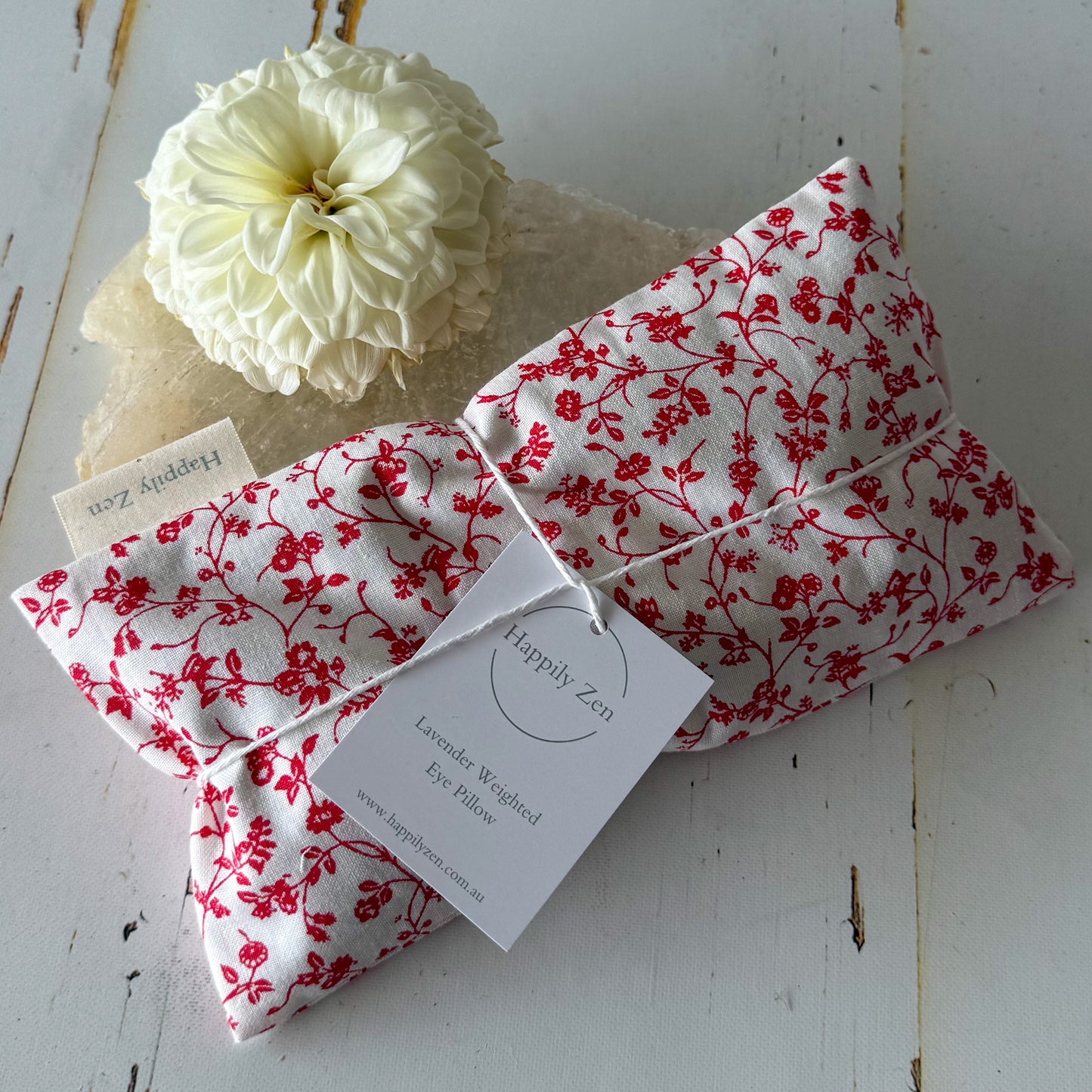 Aromatherapy Weighted Eye Pillow #1034-Happily Zen