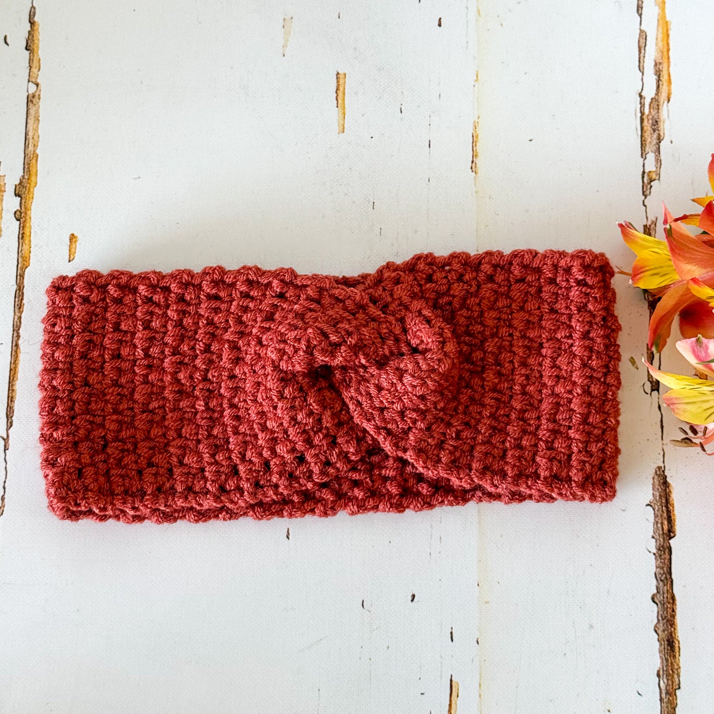 Kids Crochet Headband #1053-Happily Zen