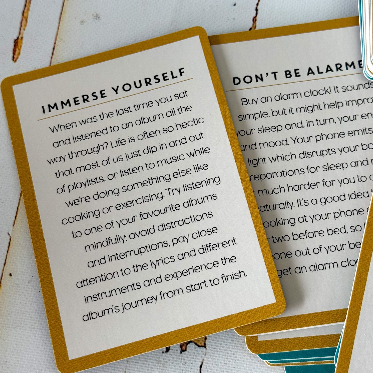 Stress Less Cards by Hannah Bowstead #1130