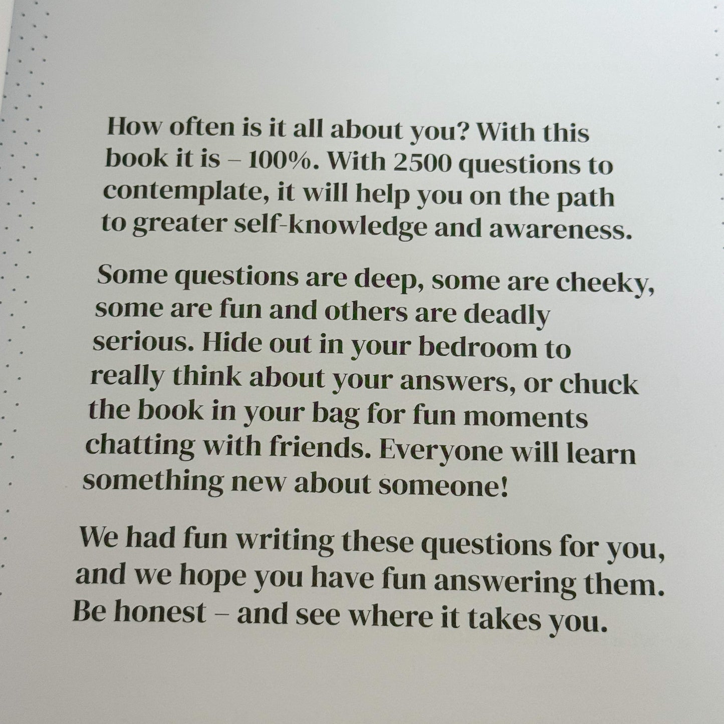 All About You - 2500 questions to help you discover who you really are #1150-Happily Zen