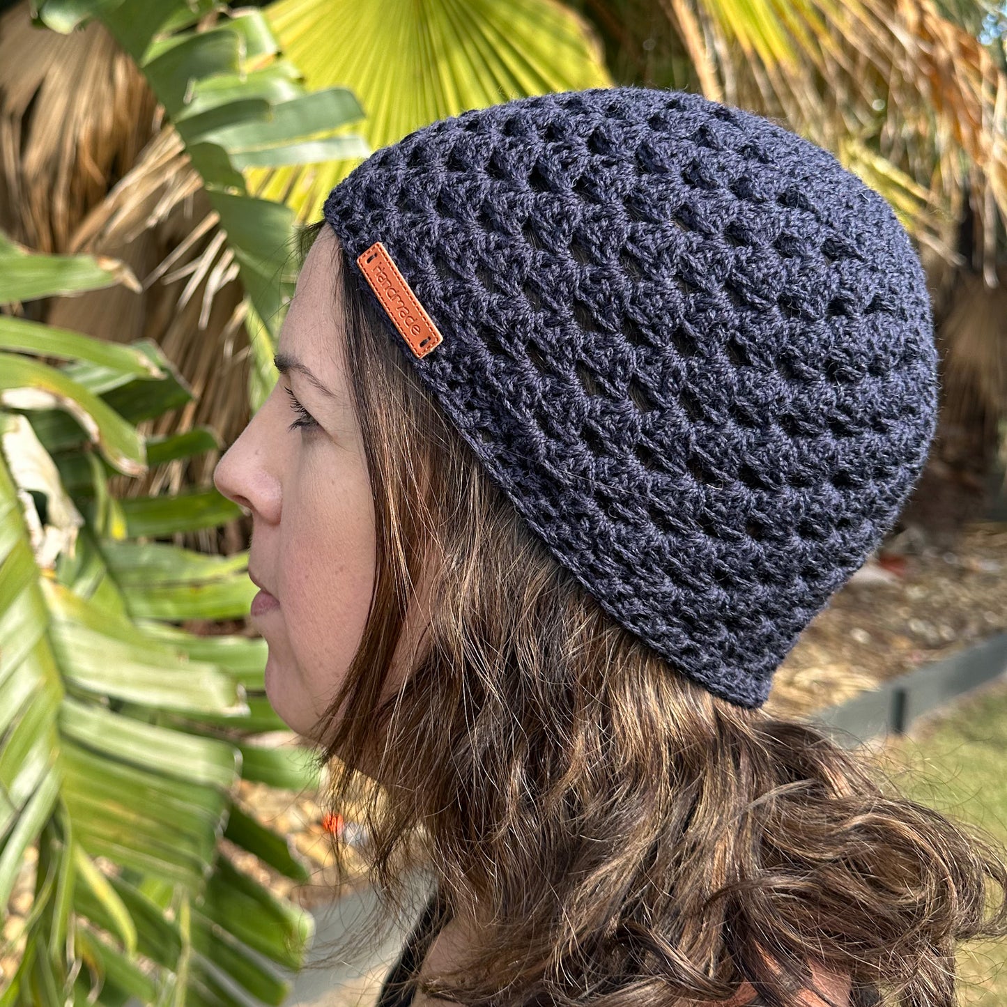 Pure Wool Beanie #1059-Happily Zen