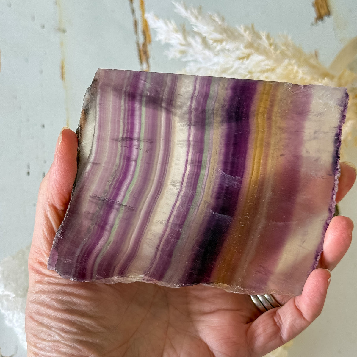Fluorite Slice #1470