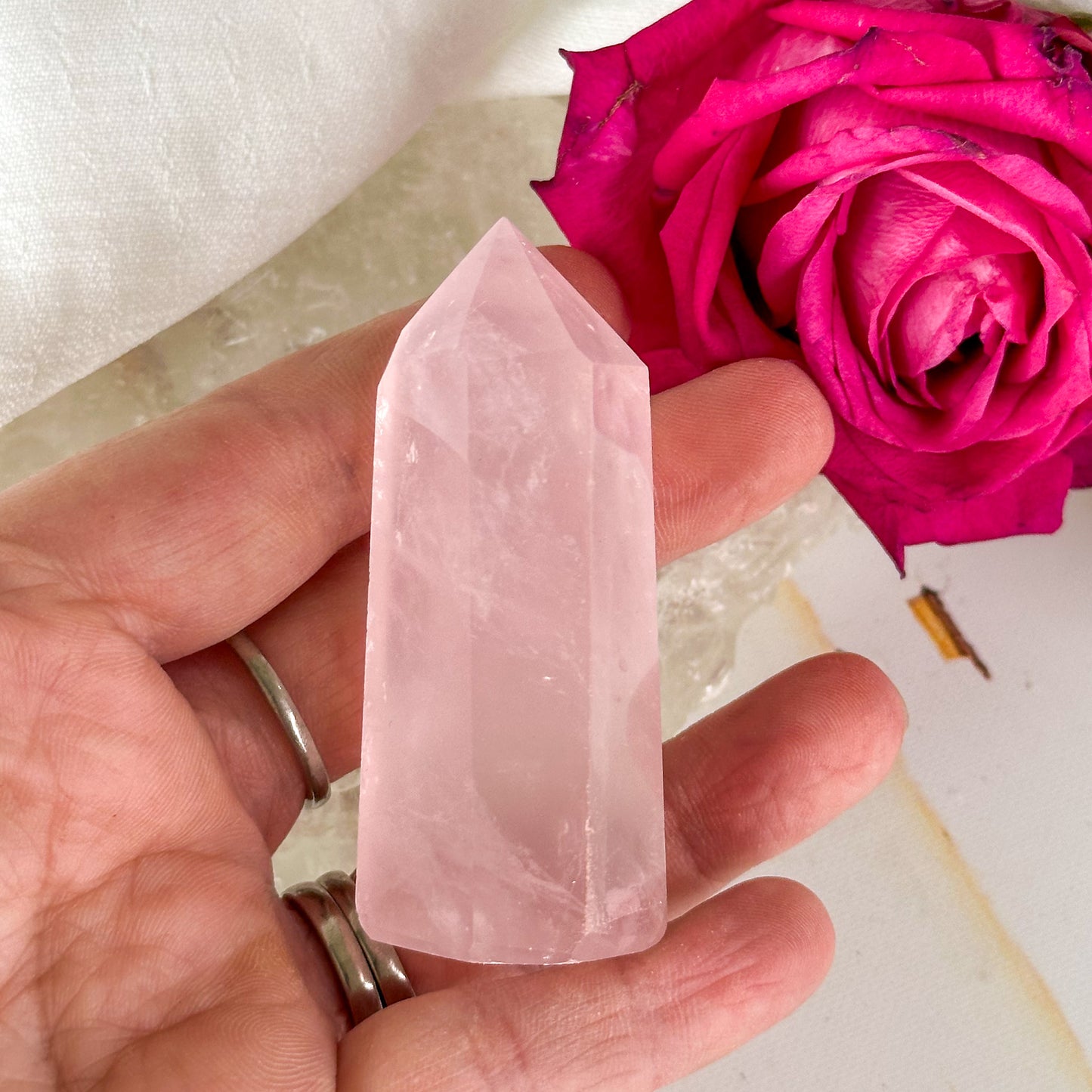 Rose Quartz Tower #1005-Happily Zen