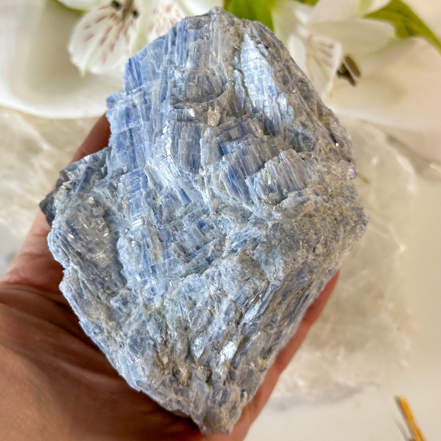 Raw Blue Kynite #1035-Happily Zen