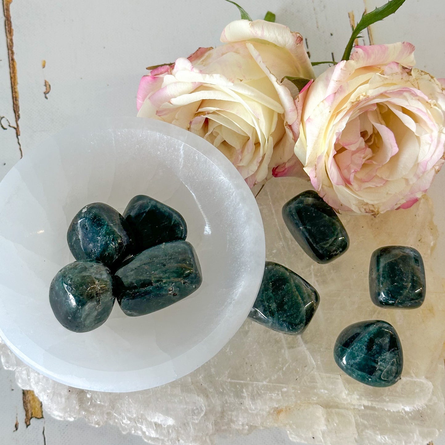 Apatite Tumble Stone-Happily Zen