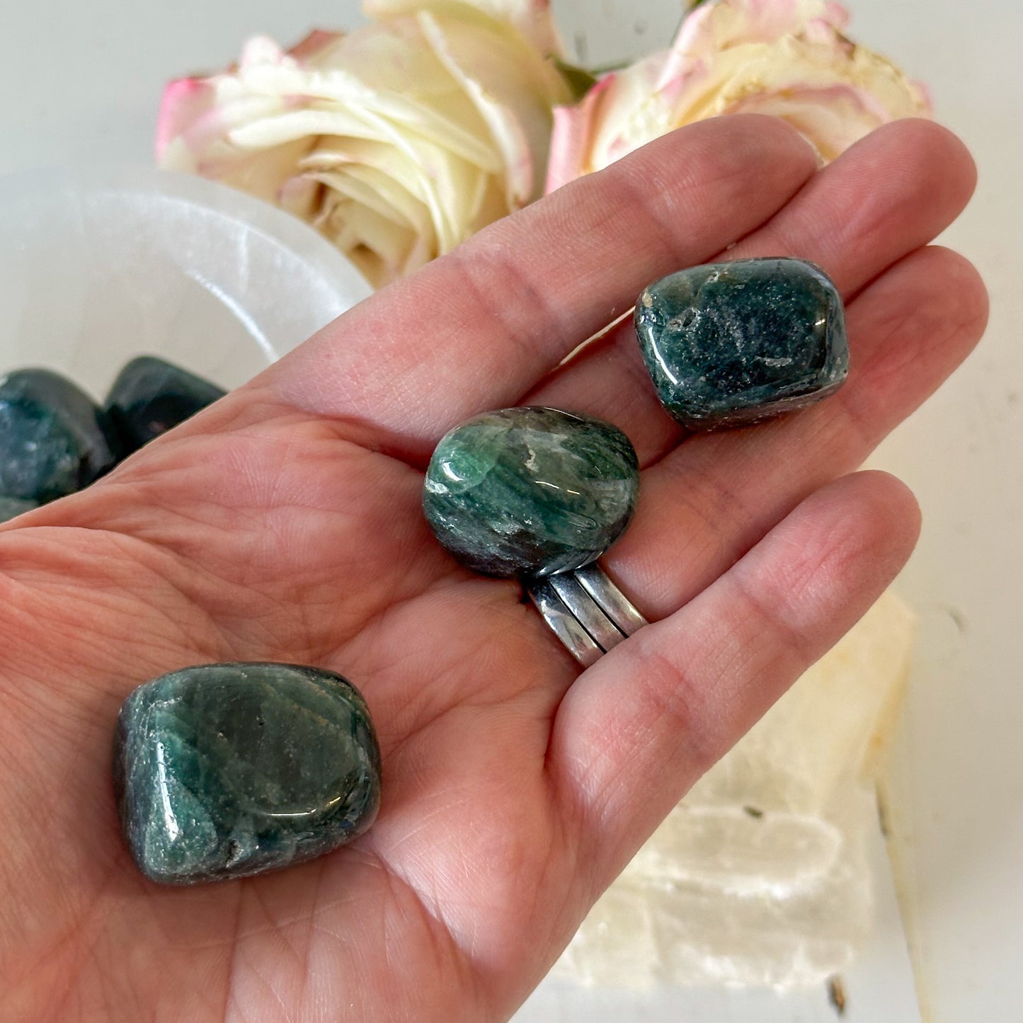 Apatite Tumble Stone-Happily Zen