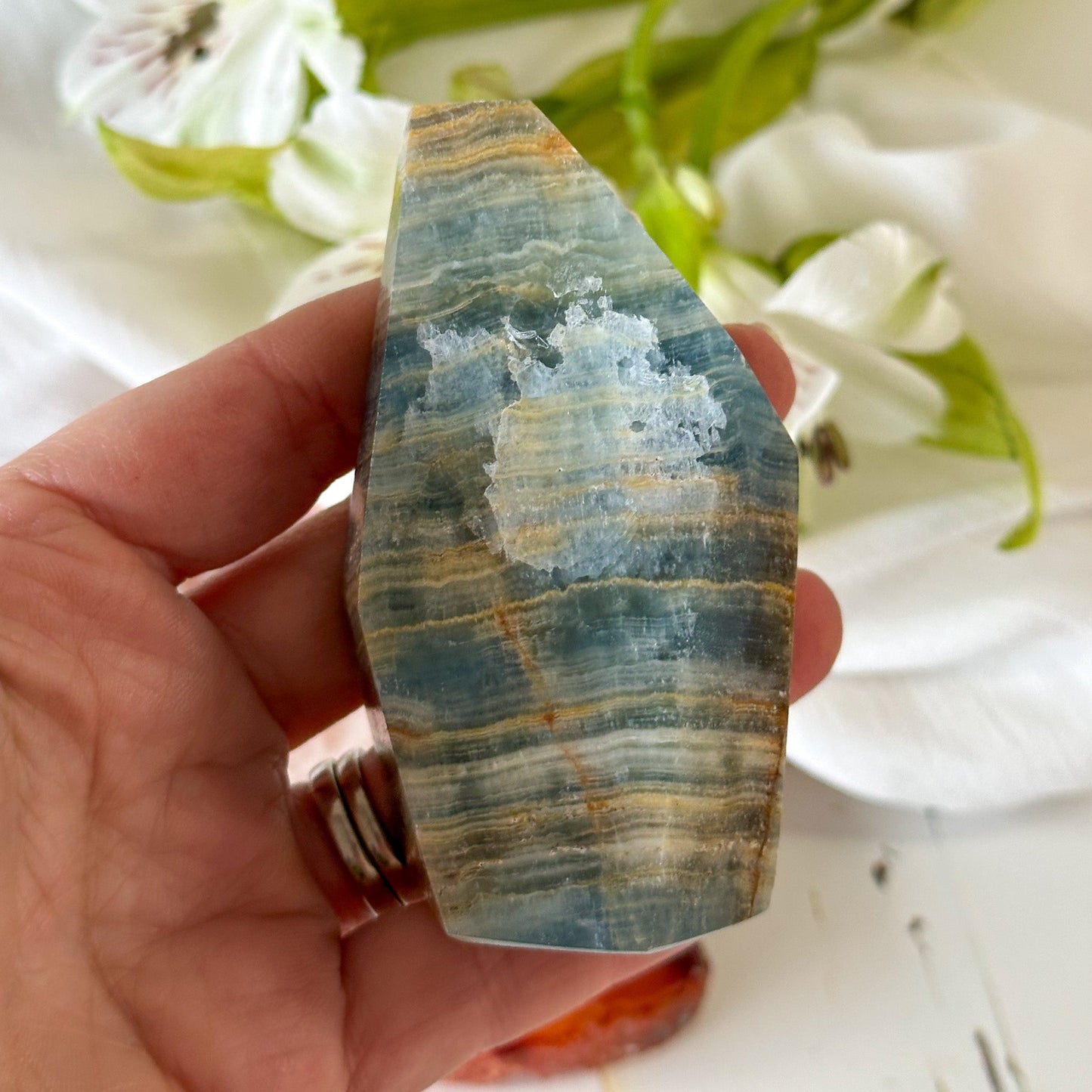 Blue Onyx Freeform #950-Happily Zen