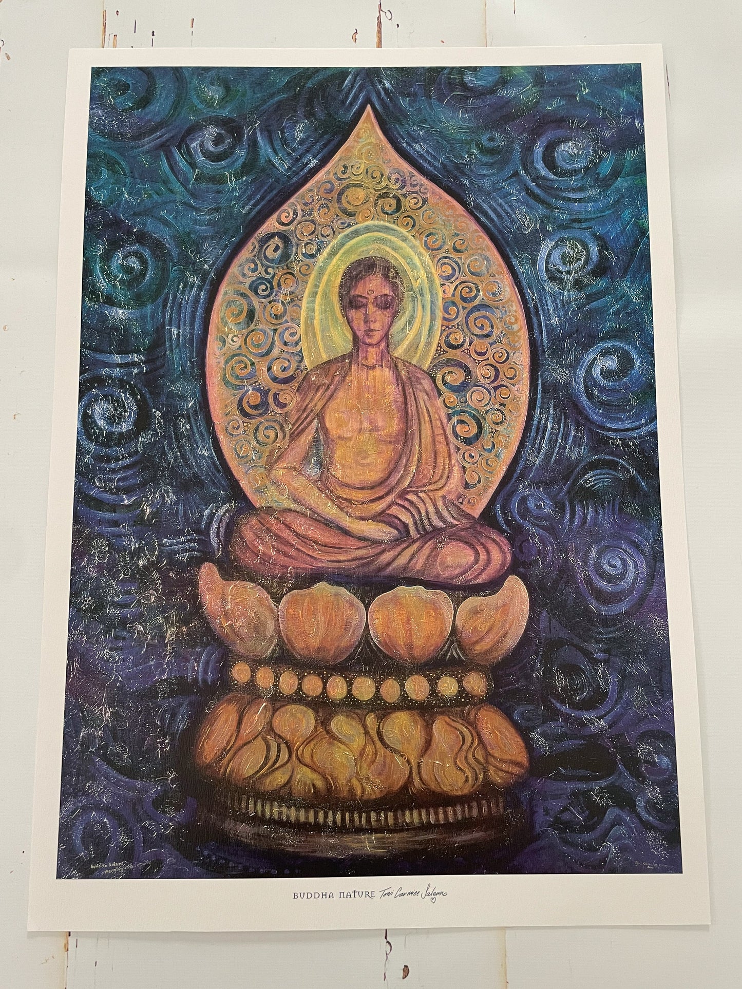 Buddha Nature Print by Toni Carmine Salerno-Happily Zen