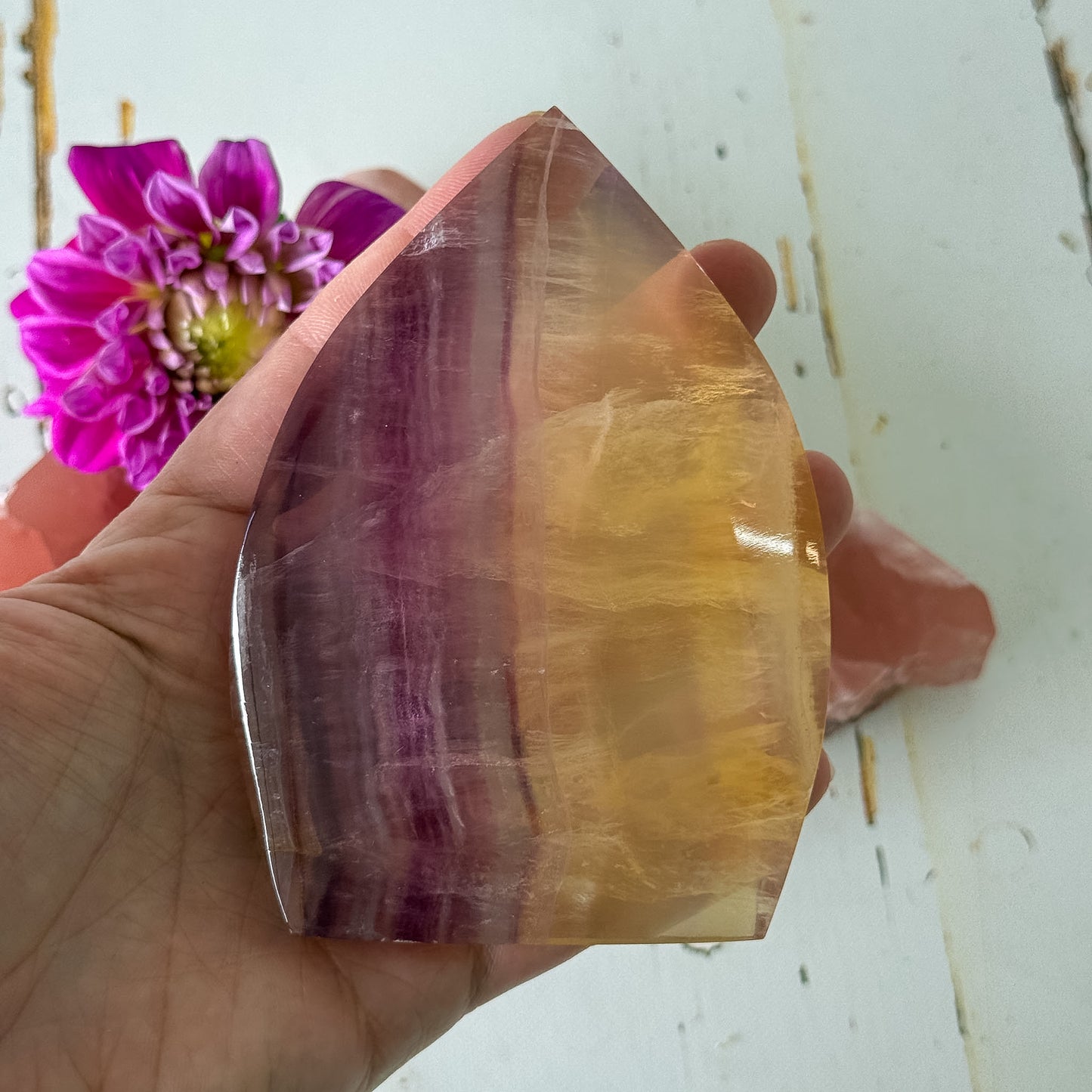 Candy Fluorite Flame #1429-Happily Zen