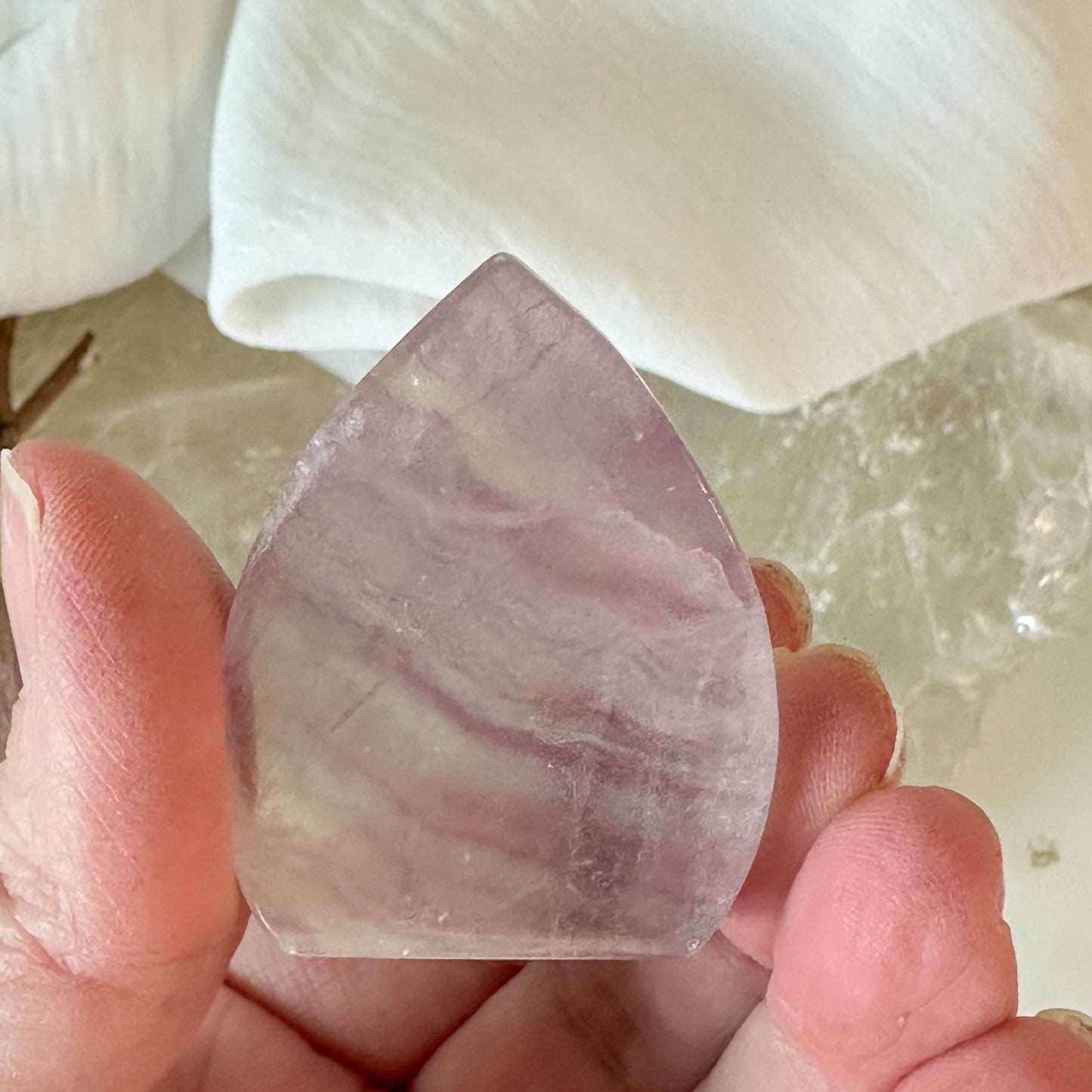 Candy Fluorite Freeform #945-Happily Zen