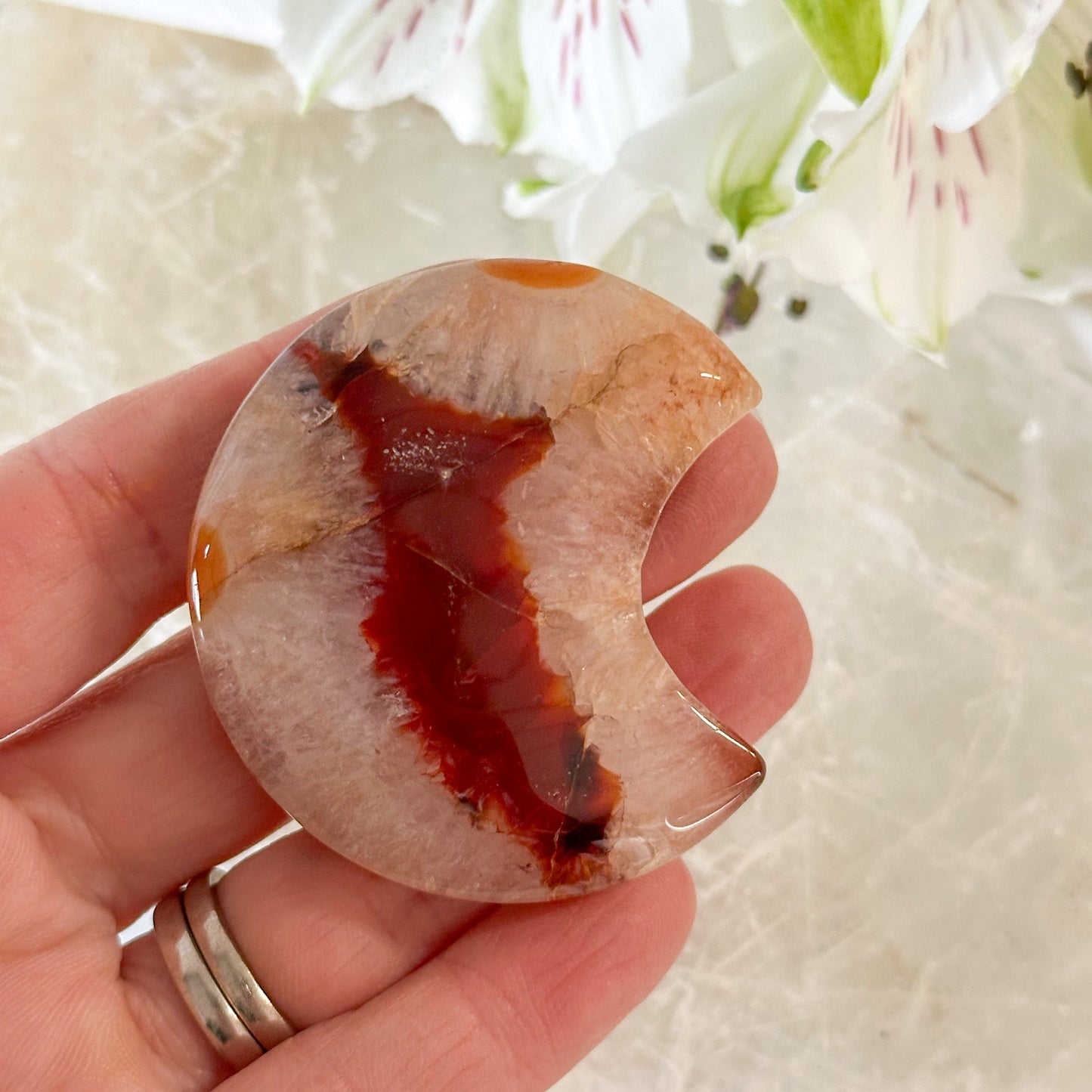 Carnelian Moon #879-Happily Zen