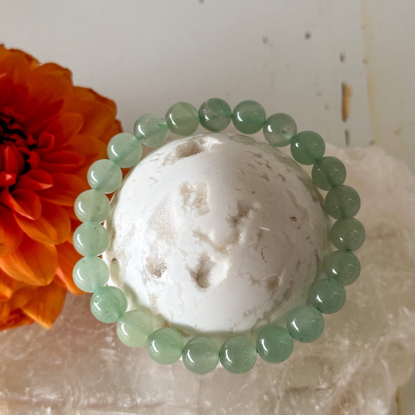 Green Aventurine Bracelet-Happily Zen