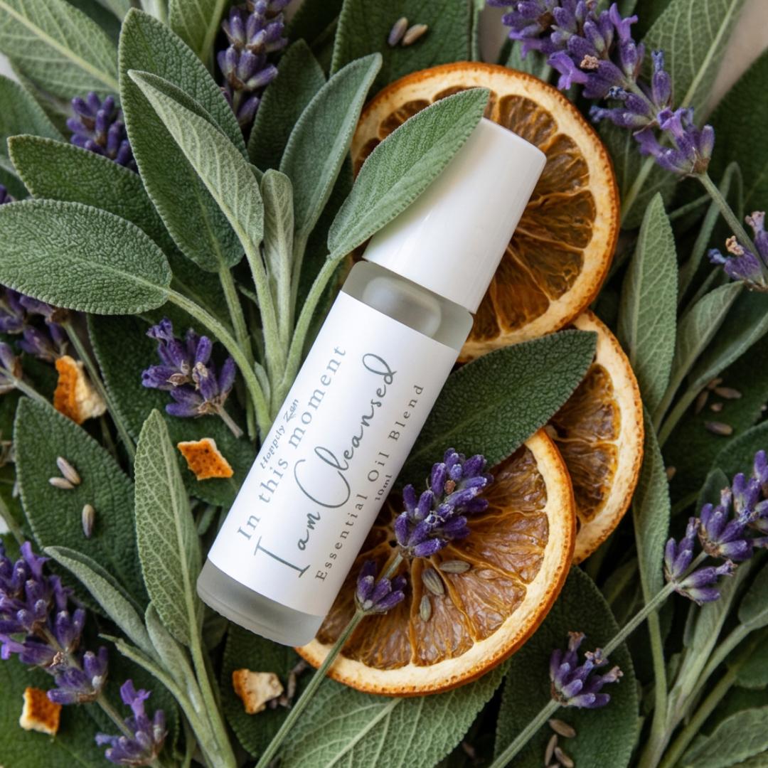 I Am Cleansed Essential Oil Roller #1410-Happily Zen