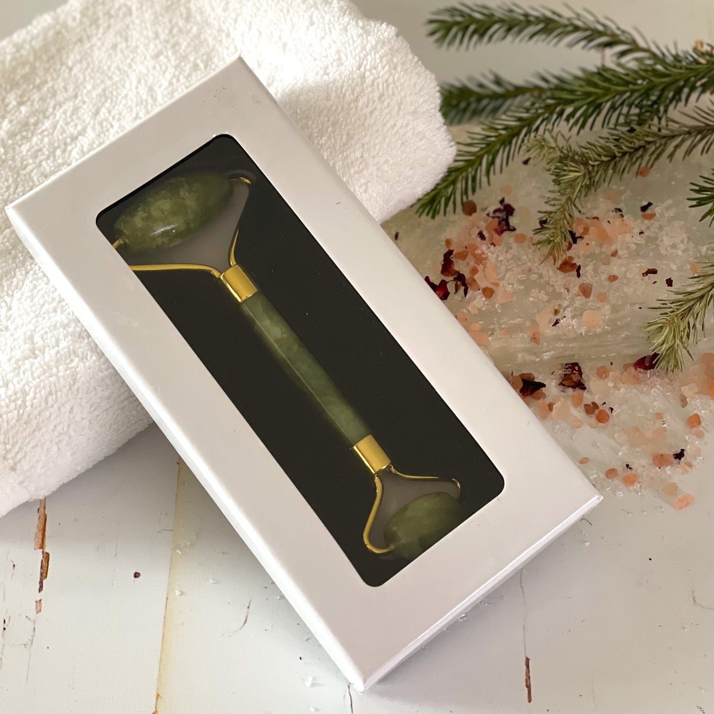 Jade Massage Roller-Happily Zen