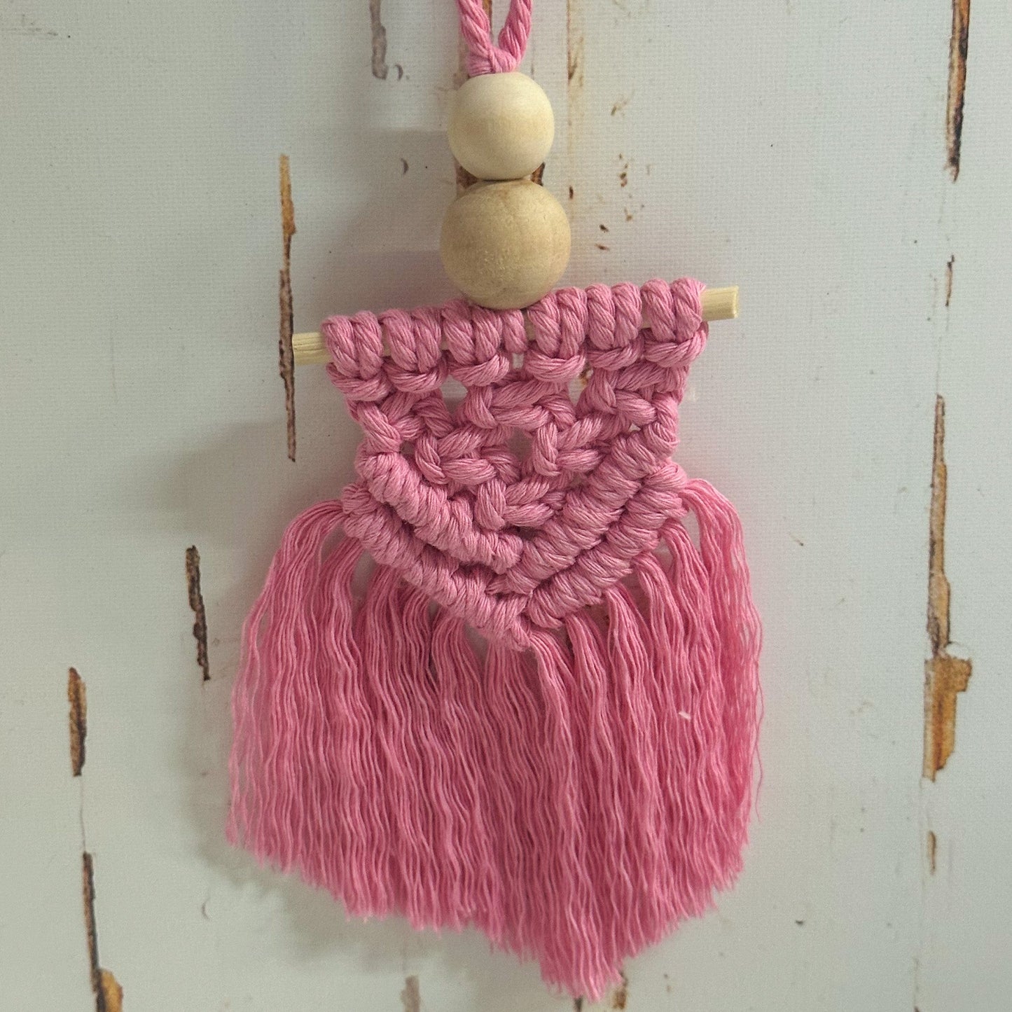 Macramé Essential Oil Diffuser #679-Happily Zen