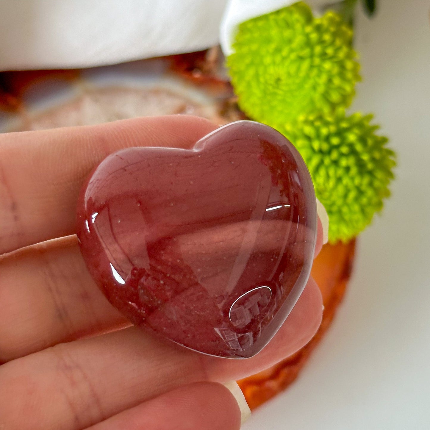 Mookaite Heart #823-Happily Zen