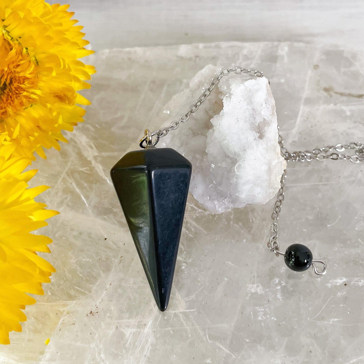 Obsidian Pendulum #297-Happily Zen
