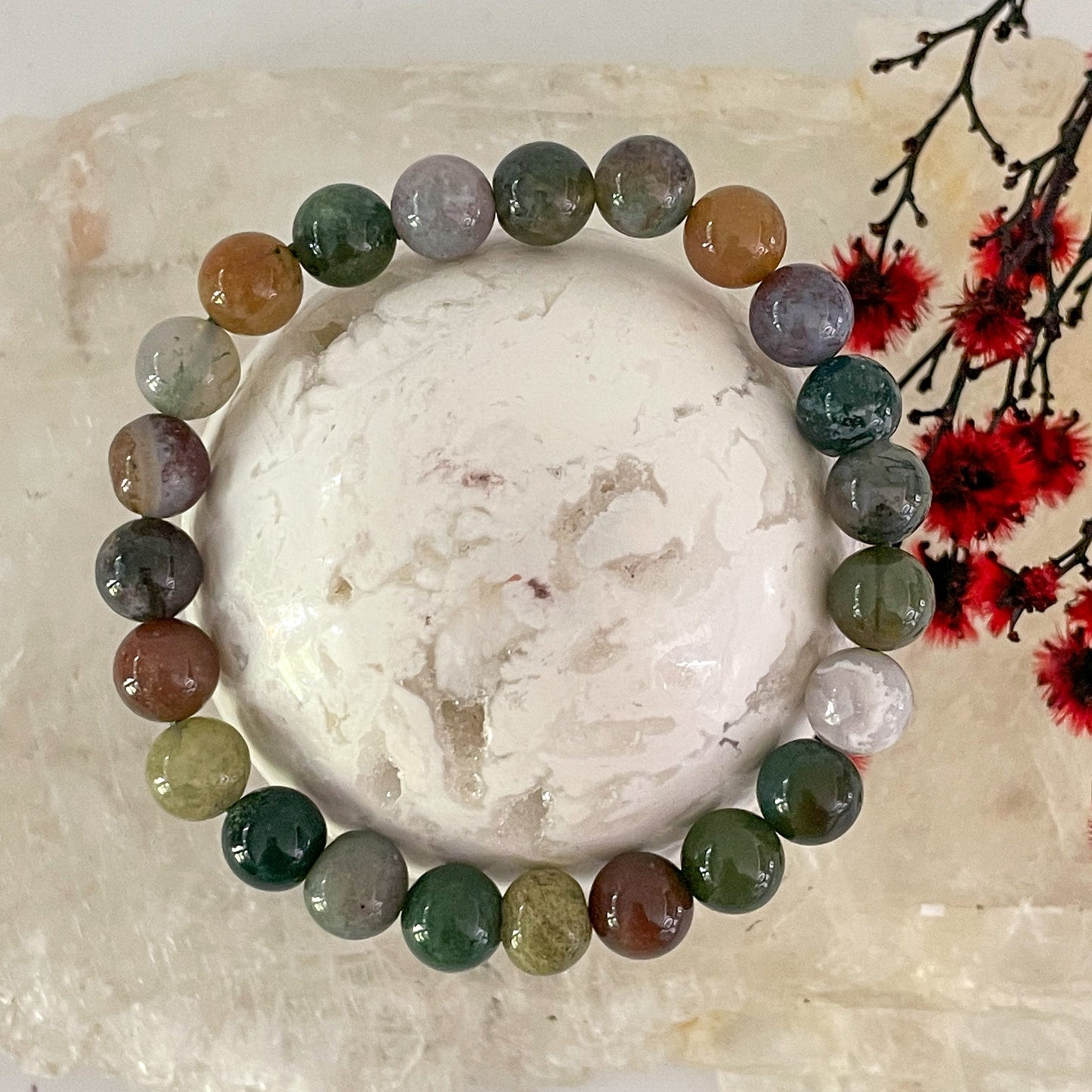 Ocean Jasper Bracelet-Happily Zen