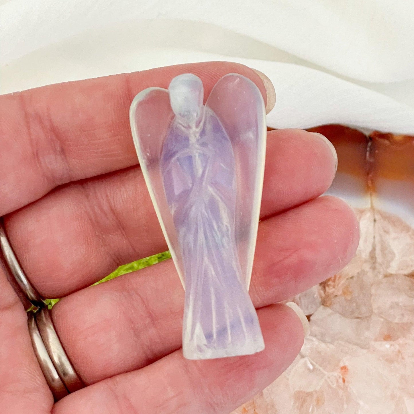Opalite Angel #556-Happily Zen