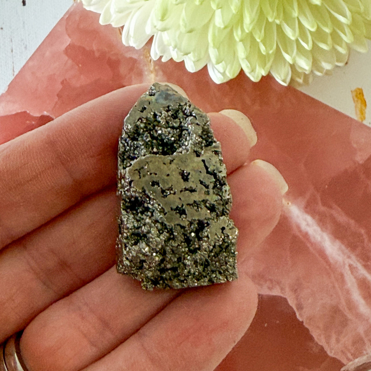 Pyrite Freeform #1255-Happily Zen