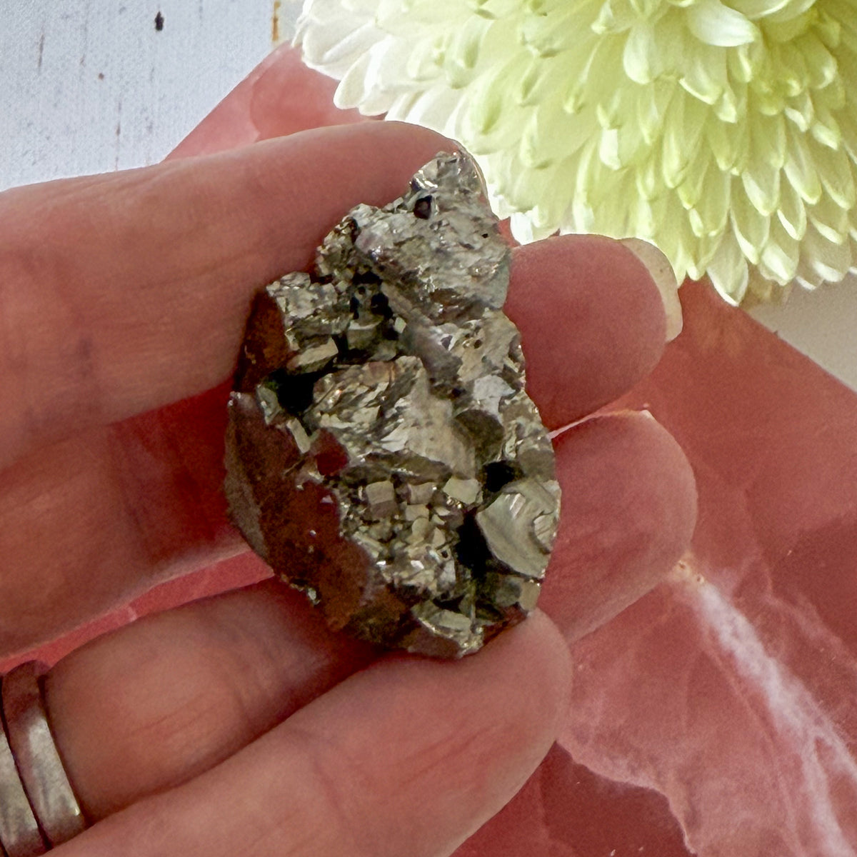 Pyrite Freeform #1263-Happily Zen