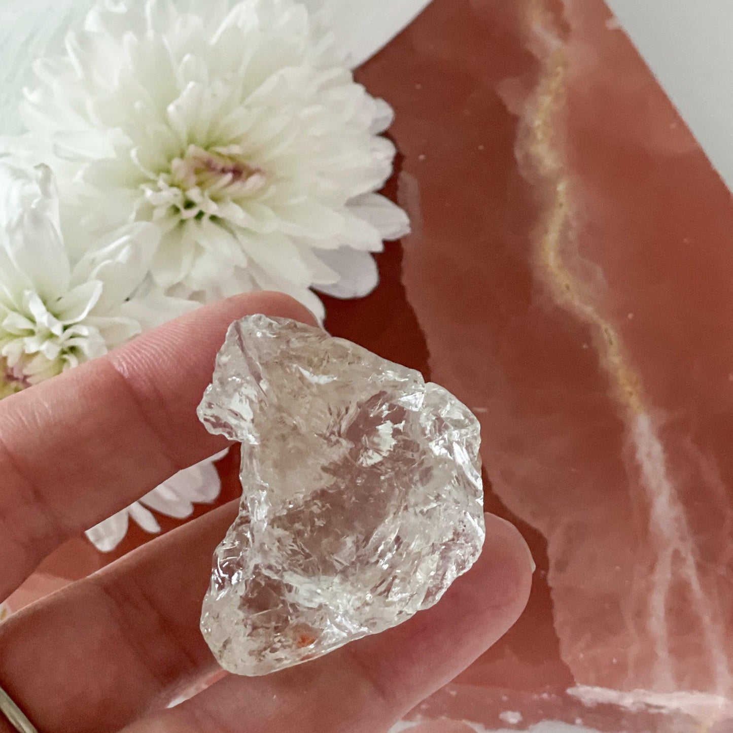 Raw Clear Quartz #200-Happily Zen