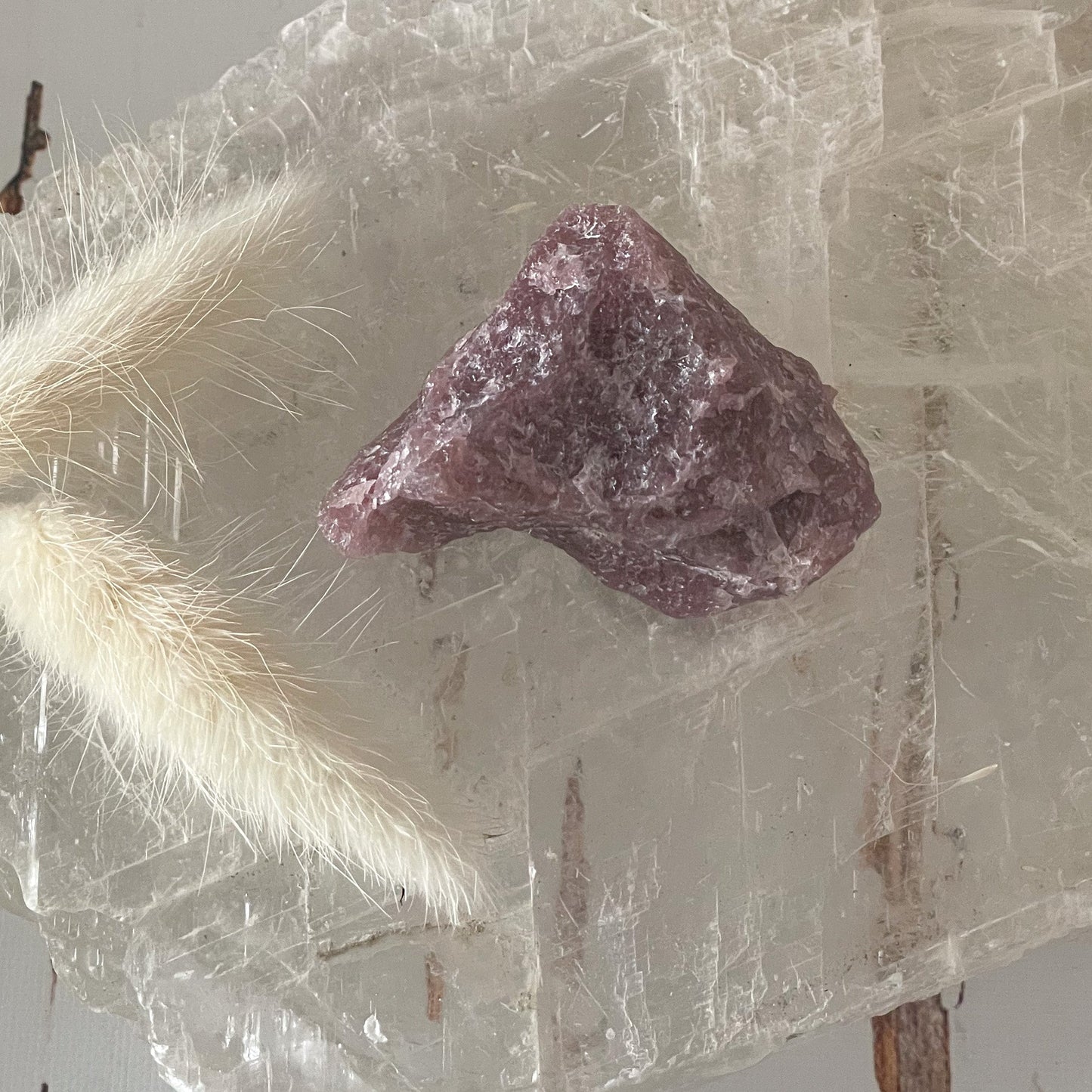 Raw Morganite #415-Happily Zen