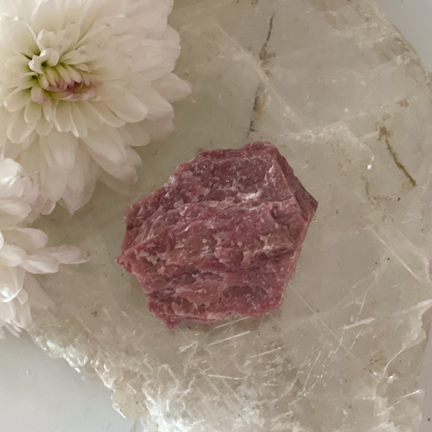 Raw Pink Jasper #361-Happily Zen