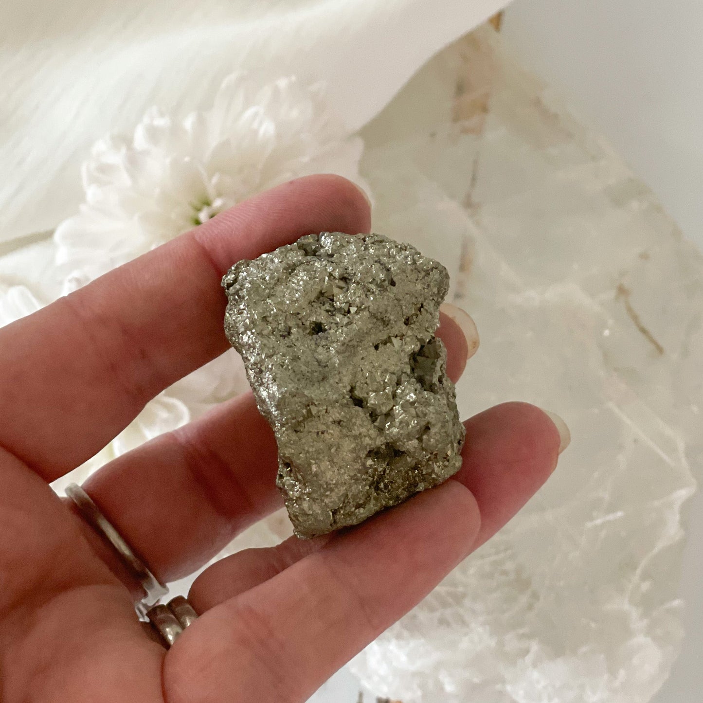 Raw Pyrite #352-Happily Zen