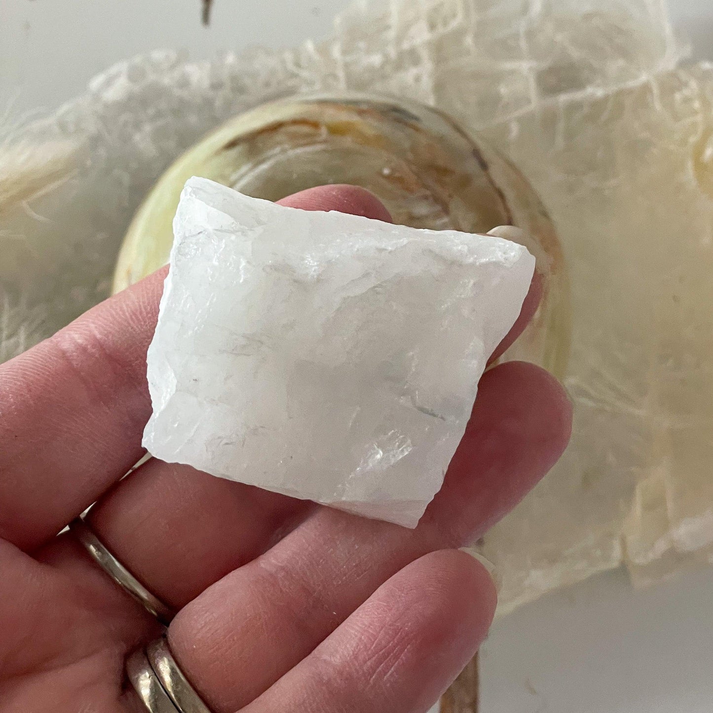 Rough Clear Quartz #454-Happily Zen