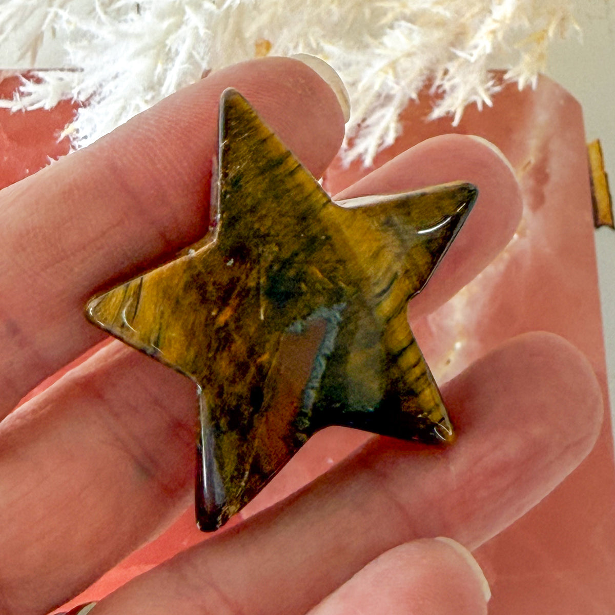 Tigers Eye Star #1223-Happily Zen