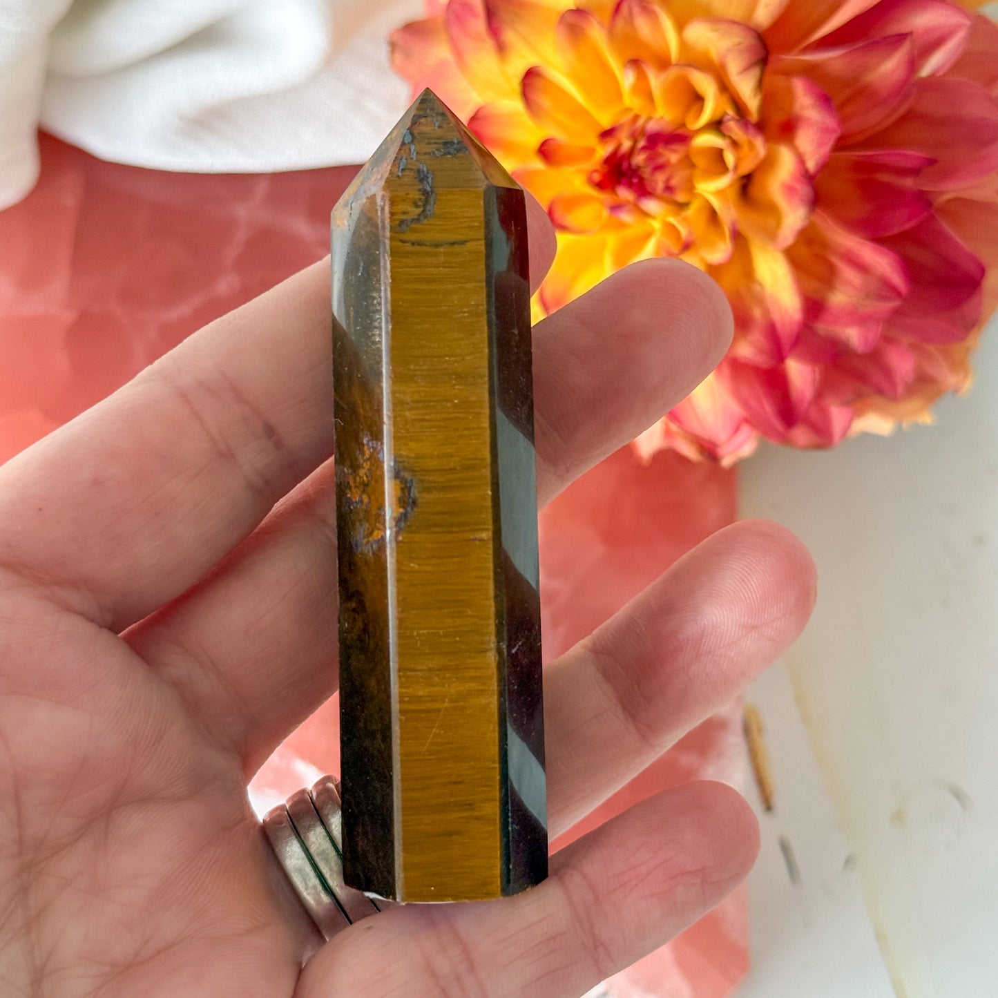 Tigers Eye Tower #1216-Happily Zen