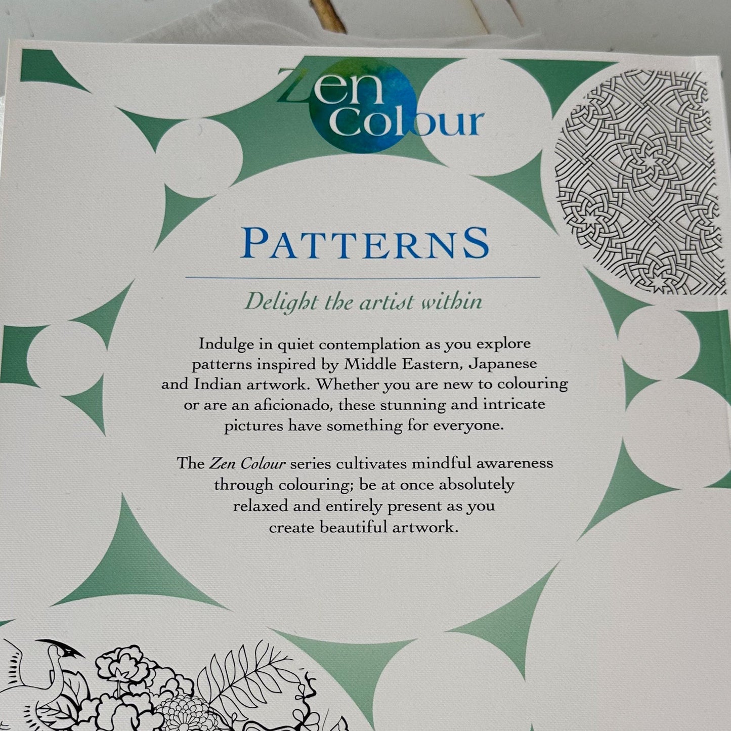 Zen Colour Patterns #801-Happily Zen