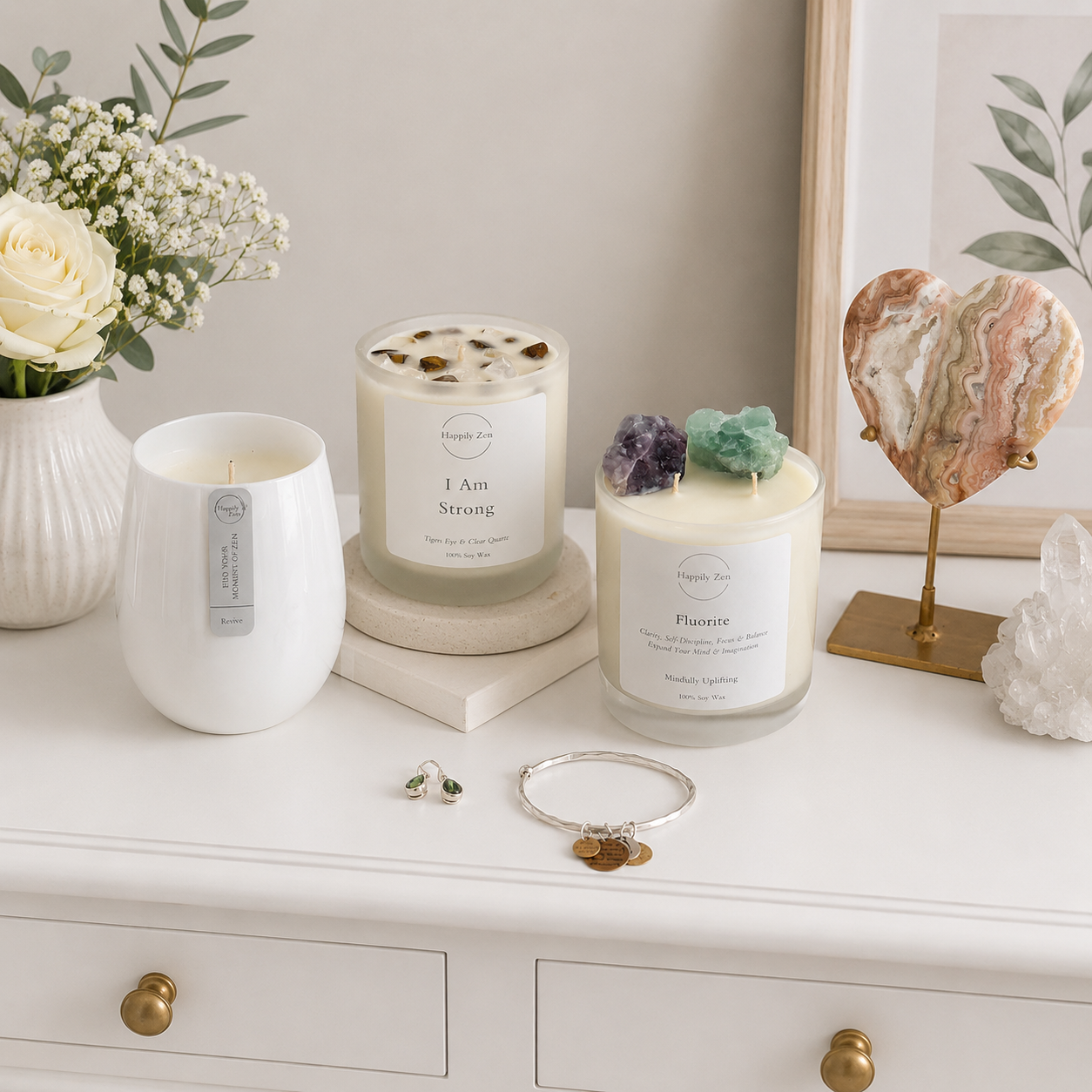 CANDLES Happily Zen
