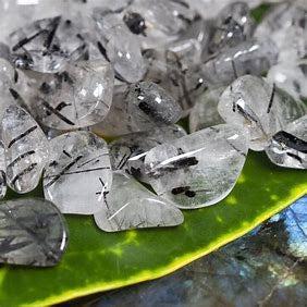 Black Tourmaline in Quartz-Happily Zen