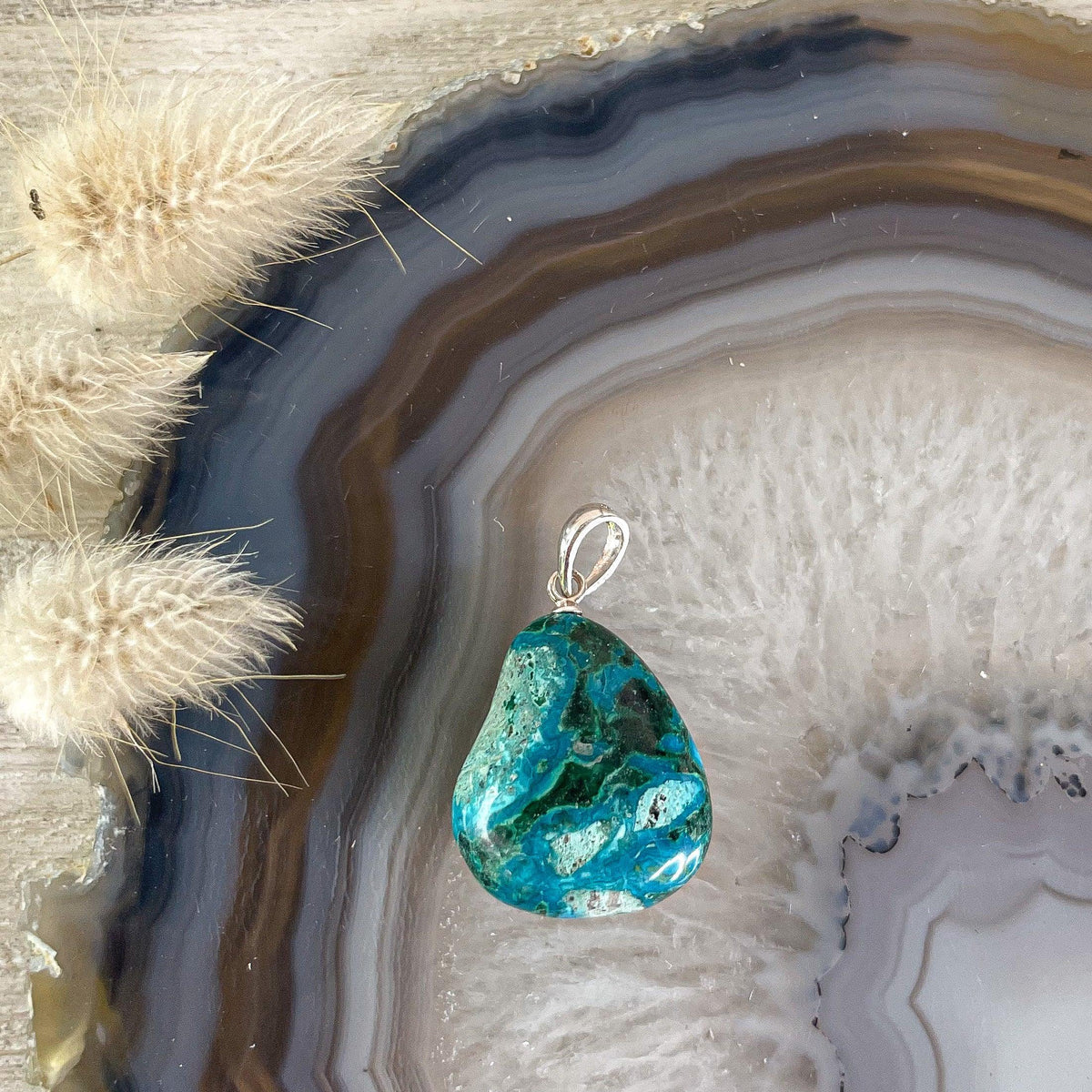 Chrysocolla-Happily Zen