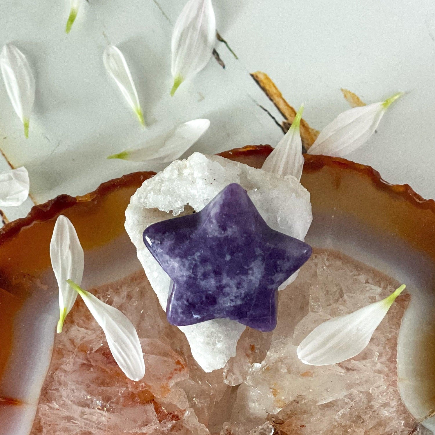Lepidolite-Happily Zen