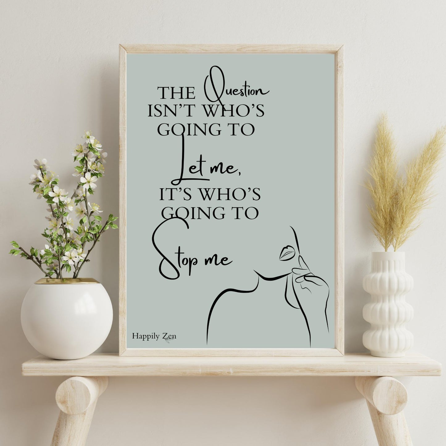 The question isn't...Digital Download-Happily Zen