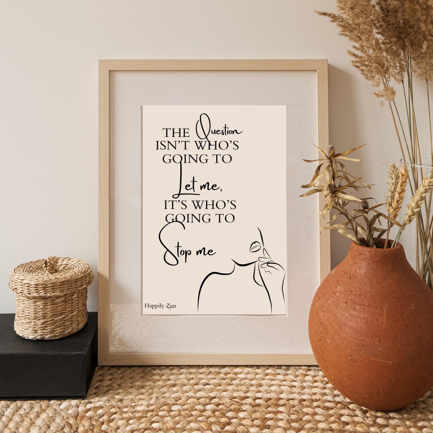 The question isn't...Digital Download-Happily Zen