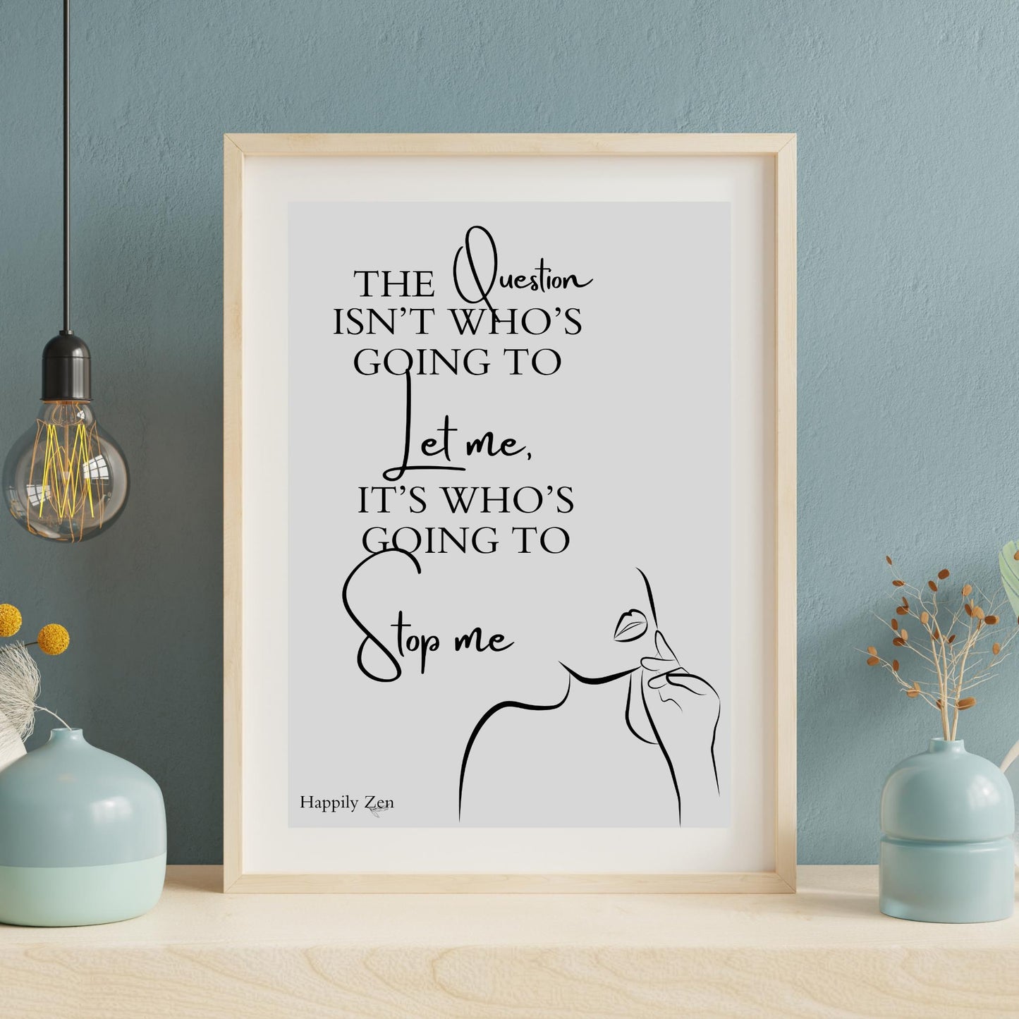 The question isn't...Digital Download-Happily Zen